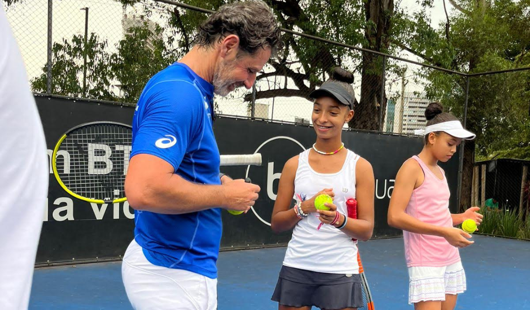 Clínica com Patrick Mouratoglou
