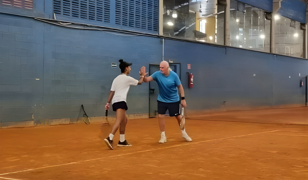 Batendo bola com Thomaz Koch