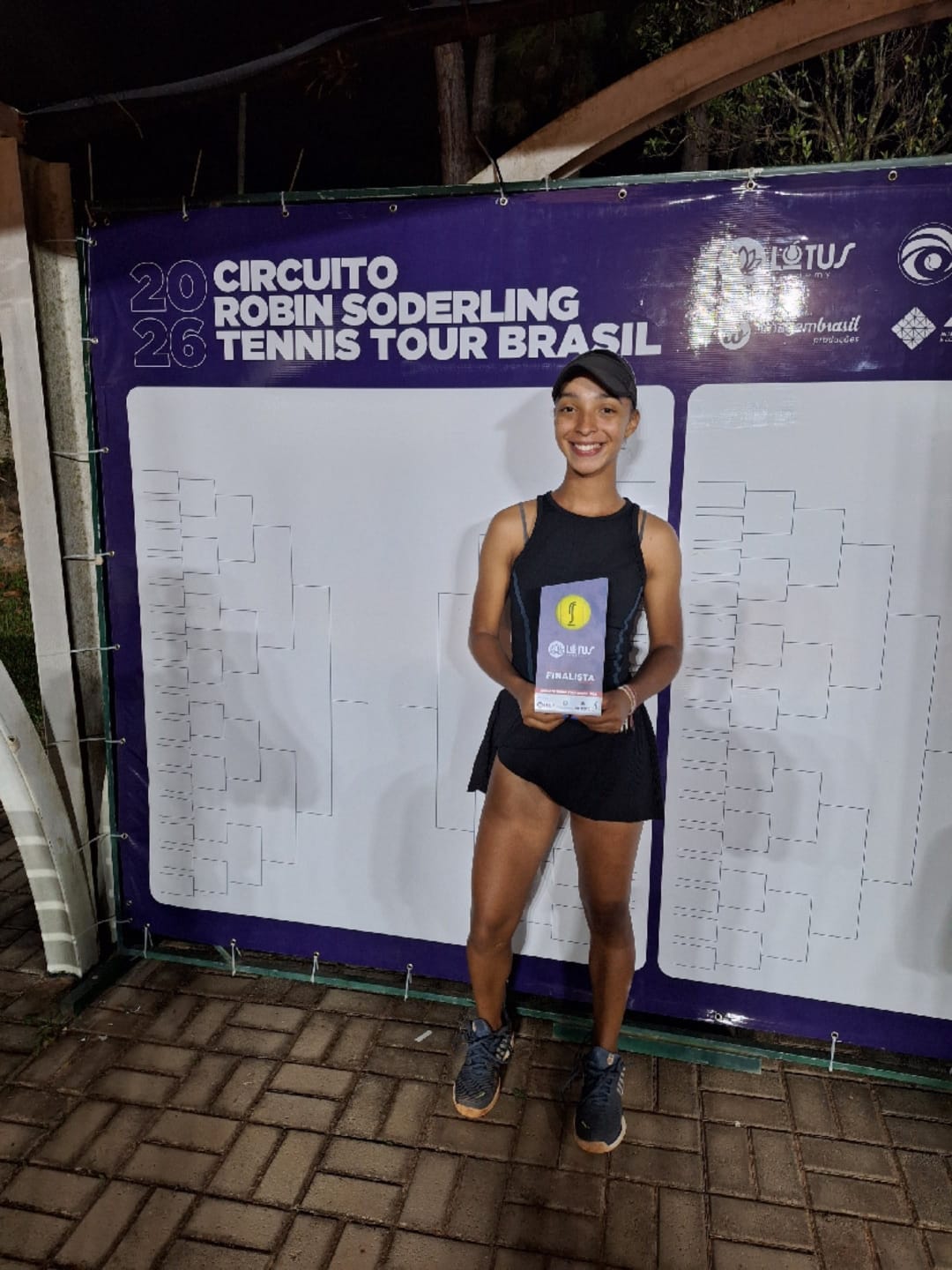 Maria Clara no Circuito Robin Söderling Tennis Tour Brasil
