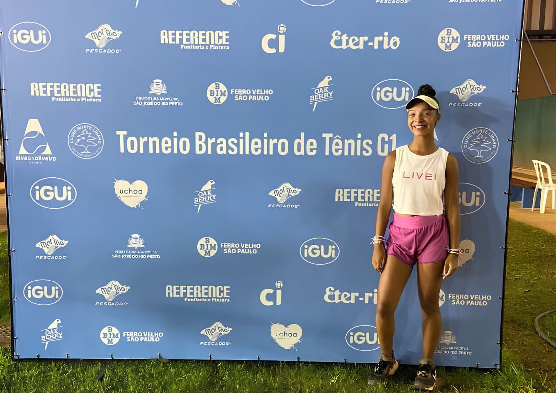 Maria Clara em competição em São José do Rio Preto