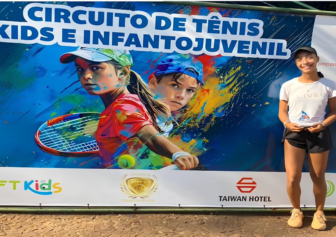 Maria Clara vice-campeã do Torneio da Federação Paulista no CFTRP
