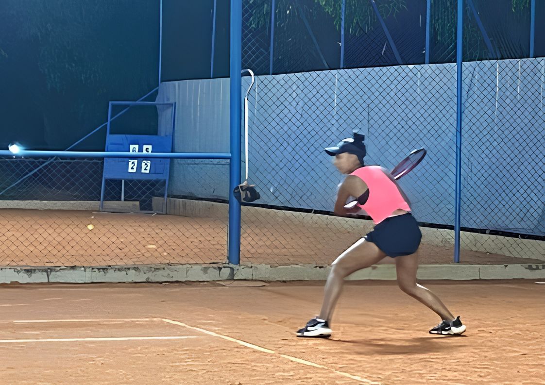 Maria Clara em competição em São José do Rio Preto